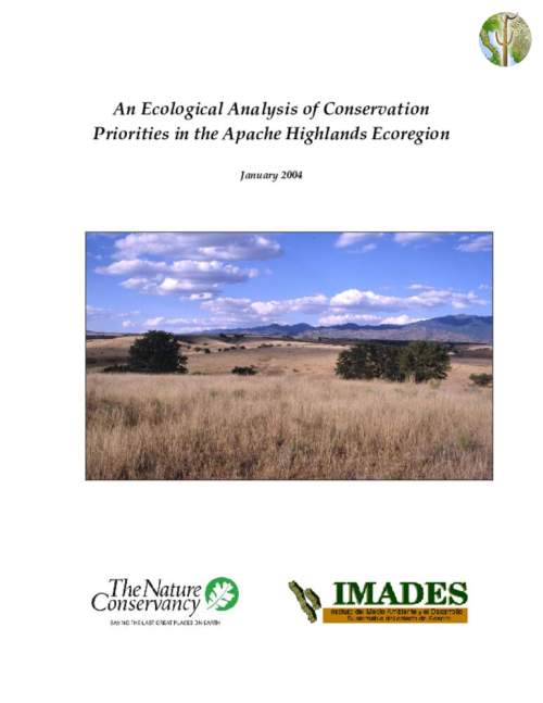 An Ecological Analysis of Conservation Priorities in the Apache Highlands Ecoregion