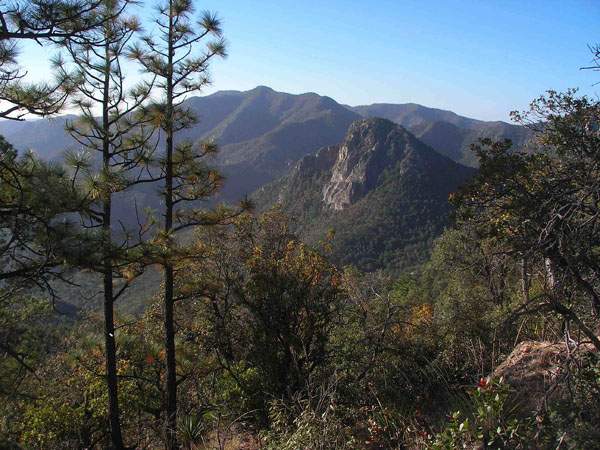 Sierra El Tigre scenery Sierra El Tigre scenery