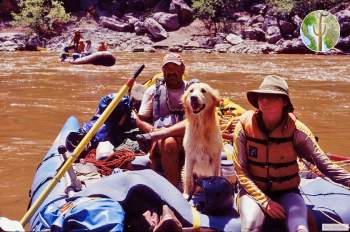 Lane Larsen, guiding a 2005 Rio Aros expedition