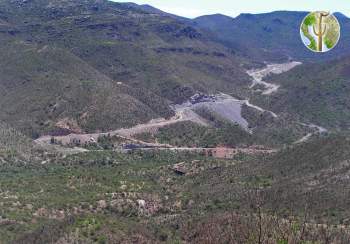 Work on road between Bacadéhuachi and Nácori Chico (2011)