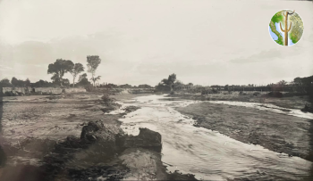 Santa Cruz River in the early 1900s