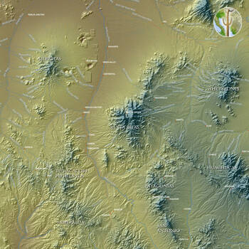 Santa Cruz River Watershed Map