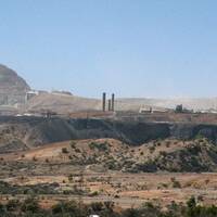 Cananea Mine in operation