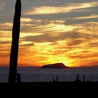 Seri coast sunset