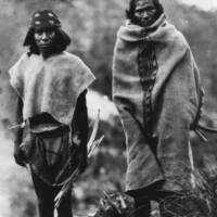 Tarahumara men in 1892, photo by Carl Lumholtz