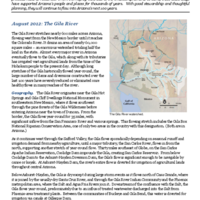 Celebrating Arizona’s Rivers - the Gila River