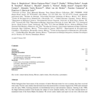 Mexican Tative Trouts: A Review of Their History and Current Systematic and Conservation Status