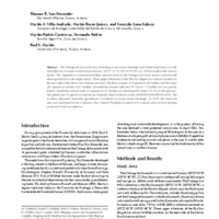 Biodiversity and Conservation of the Ciénega de Saracachi area, Sonora, Mexico