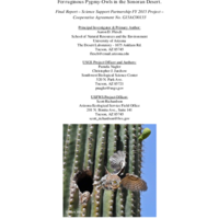 Population trends, extinction risk, and conservation guidelines for Ferruginous Pygmy-Owls in the Sonoran Desert