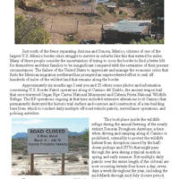 Death of a Pioneer Trail, the El Camino del Diablo