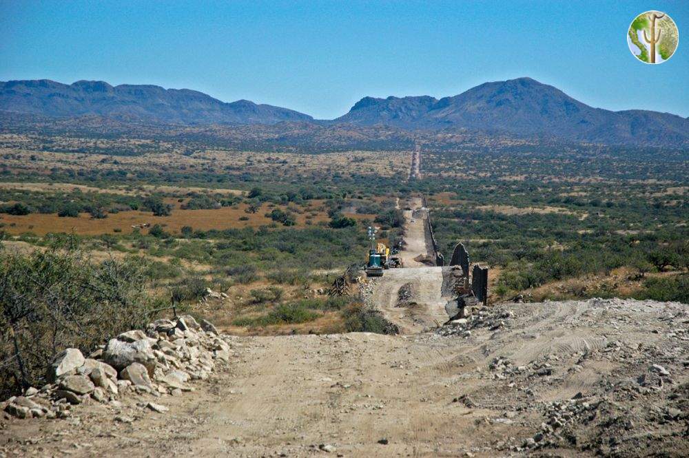 Border wall construction near Sasabe, Arizona/Sonora